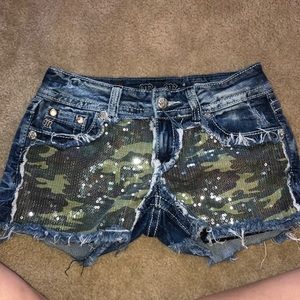 Miss me shorts size 27